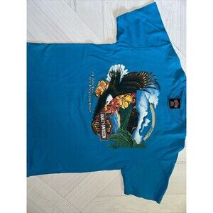 Harley Davidson Honolulu Hawaii Shirt Eagle Floral‎ 2005 Men’s Single Stitch L